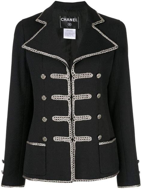 chanel army jacket|chanel jacket for women.